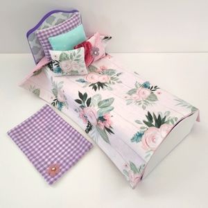 12 Inch Fashion Doll Bedding Set